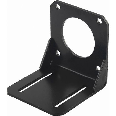 Lot de 4 supports en acier Nema 23 avec vis de fixation pour moteurs pas à pas (1/5)