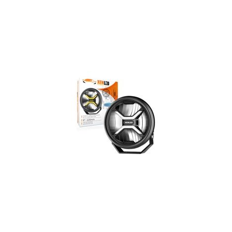 Projecteur rond LED XENLED - X-RAY 9" - 120W - Homologué R149 et R10 - 5700Lms LED OSRAM - 5700K - 220mm Driving Beam (1/5)