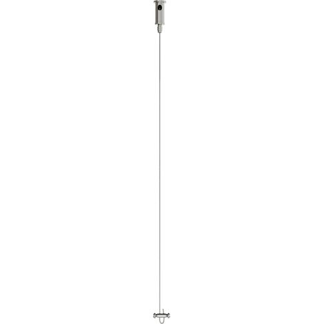 Kit de suspension autoportant Creative Cables : tendeur de plafond, câble en acier de 3 m et verrou de câble (1/5)