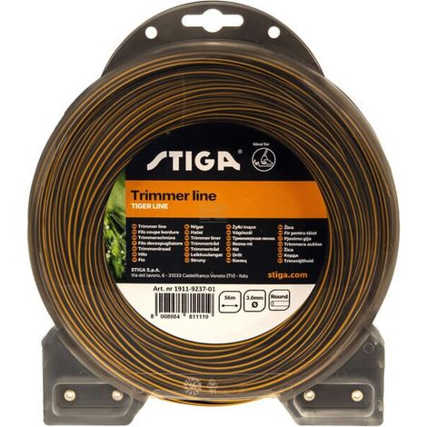 Hilo de corte 56m di谩metro 3,0mm Tiger STIGA 1911923701 (1/2)