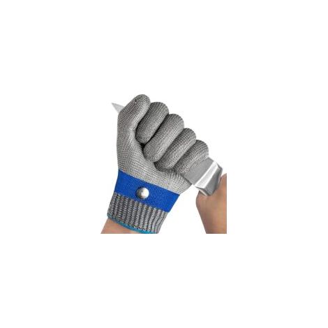 Coupures Gants de travail de Haute performance, le niveau de Protection 5, Küchenschutzhandschuh pour Couper de la Viande, Fischfiletieren, de la Mandoline, des Huîtres et des Sculptures (S1) (1/4)