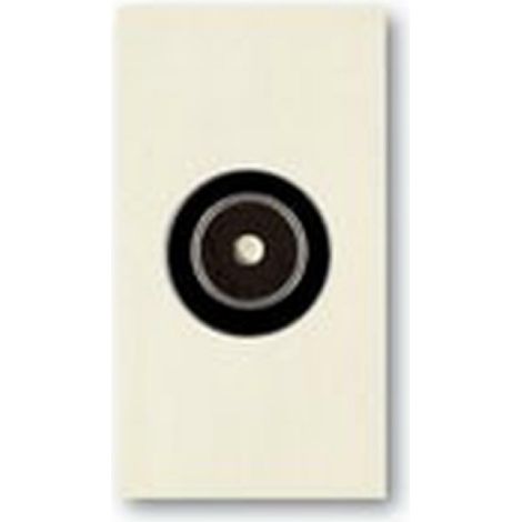 Ave presa coassiale iec maschio ingresso femmina blanc 45996im