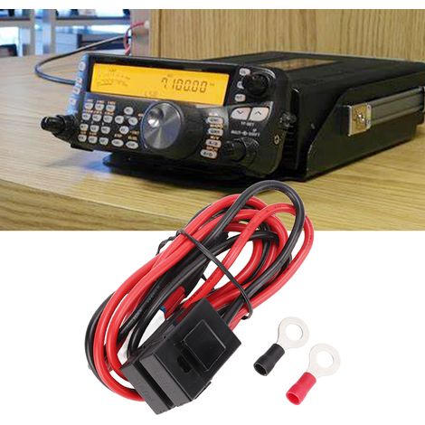 Das fahrzeugmontierte Walkie-Talkie-Stromkabel ist kompatibel mit den Modellen Yaesu FT-450, FT-991, Kenwood TS-480, IC-7000 und IC7600. (1/5)