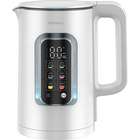 Electric Kettle 1.5L with Temp Control & LED Display (1/5)