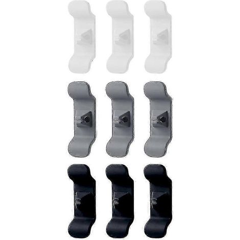 Organisateur de câbles compatible (lot de 9) pour appareils électroménagers compatibles, support et cache-câbles, rangement compatible pour petits appareils électroménagers - dt( ) (1/5)
