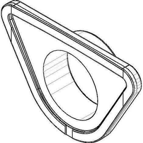 DO Befestigung ERSATZTEILE 091840090 89 x 58 x 18,5 mm