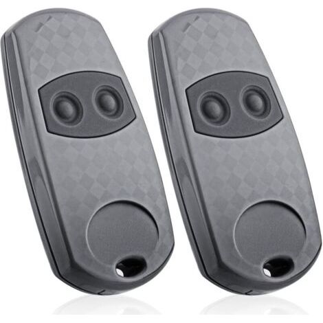 Télécommande de porte de garage universelle (2 pièces), compatible avec les séries Came Top et Hormann, Marantec Systems, idéale pour les véhicules et les systèmes domotiques. (1/4)