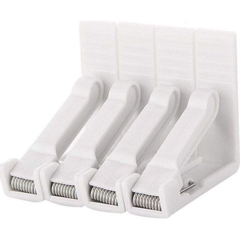 8 Pack Picnic Table Clips, Table Cloth Cover Clamps, Table Cloth Holders Ideal for Restaurant Picnics Weddings Graduation Party (1/4)