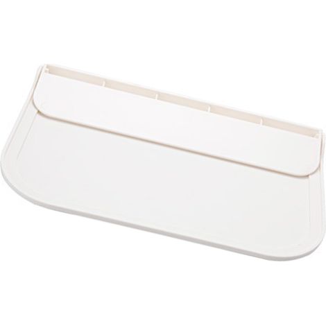 Étagère flottante pliable et peu encombrante pour salle de bain, étagère murale flottante pour vêtements, articles de toilette et serviettes (peti (1/5)