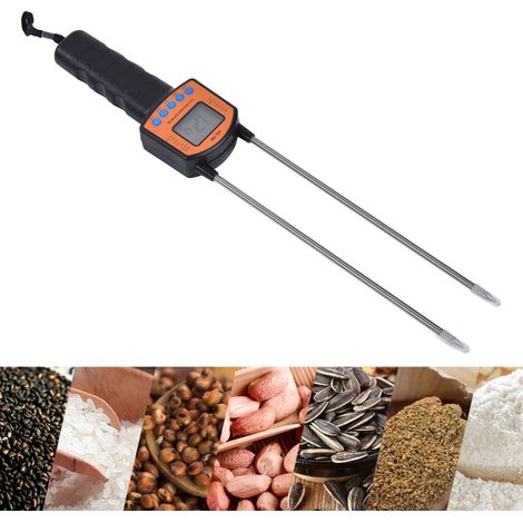 Getreidehygrometer für Paddyreis, Weizen und Reis Hygrometer mit Sprachausgabe Lieferung ohne Batterien. (1/5)