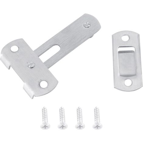 Loquet à loquet en inox pour portes coulissantes (1/5)