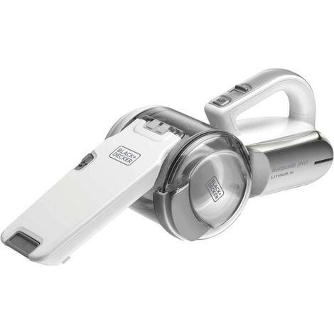 BLACK+DECKER Aspiratore portatile Pivot con base - 18V 1,5 Ah Bianco PV1820L-QW (1/5)