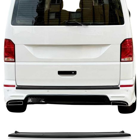 OMAC Ladekantenschutz für VW Transporter alle T6 2015-2024 Acryl schwarz (1/5)