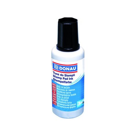 Tinta para sellos DONAU 30 ml - Negra, Universal