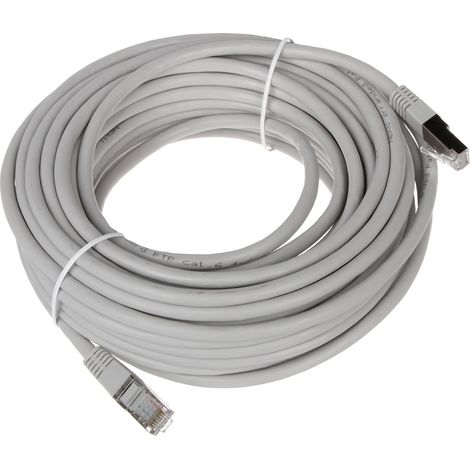 Cable de conexión RJ45/FTP6/15-GY de 15 m