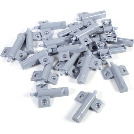 Stop of door cabinet of kitchen, 20 pieces/set, pad shock of closure soft and quiet, gray/white (1/5)