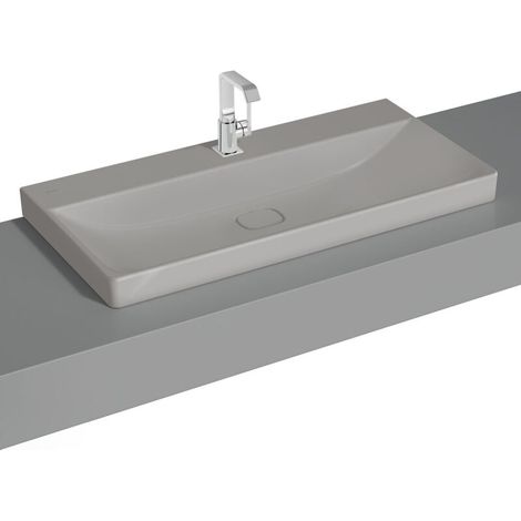 VITRA 7529B076-0937 Vasque à poser New Metropole 1000 x 470 mm