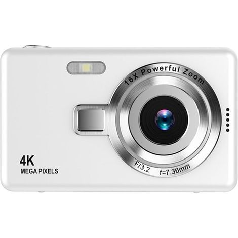 Appareil Photo Numérique - 1080p - 96 Mpx - Zoom Numerique 16x - Ecran Tft 2,4 Pouces - Pour Debutants Et Familles (1/5)