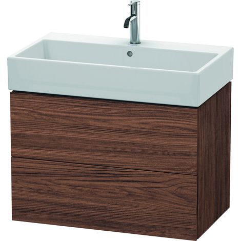Duravit L-Cube mueble bajo lavabo suspendido, 2 cajones,