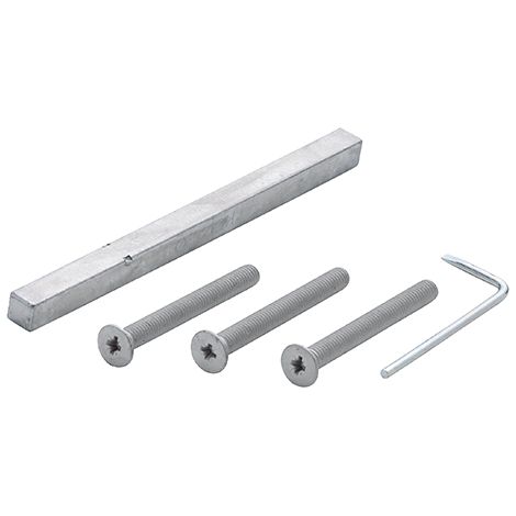HOPPE® Befestigungsset für Schutz-Türgriffgarnituren ES1/ES2 (Griff/Griff), VK 8 mm, 3689173 (1/2)