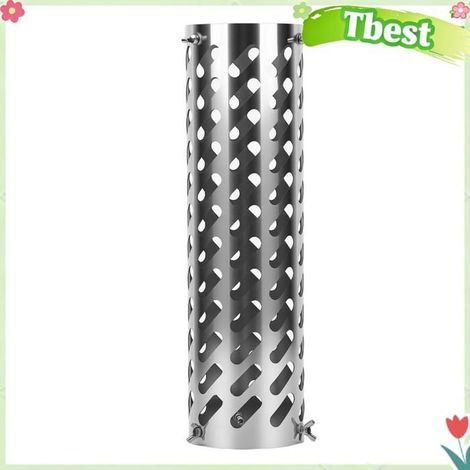 Tbest couverture de de cheminée de tente Couverture de de cheminée Anti-brûlure, en acier inoxydable, isolation sport popote (1/5)