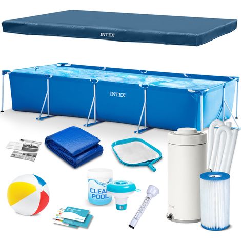 Frame-Pool 450x220x84cm 16in1 Intex 28274 (1/5)