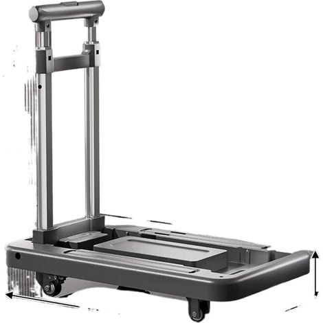 JSSEVN - Carro portaequipajes para coche, autocaravana, furgoneta, remolque, carrito de camping, mesa de picnic plegable, carrito de la compra (1/5)