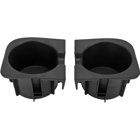 Lot de 2 porte-gobelets noirs pour console centrale, gauche et droite, compatibles avec Tacoma 2005-2017 (1/5)