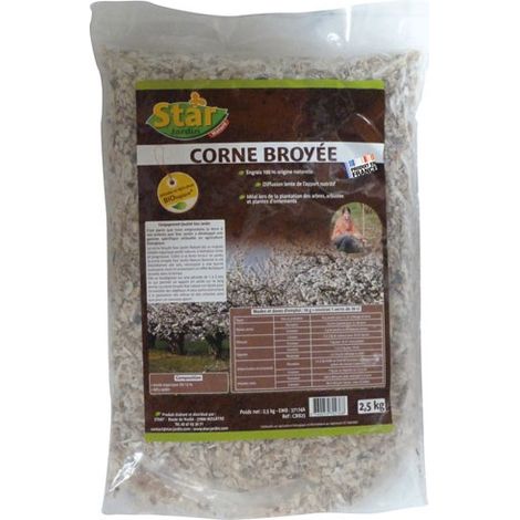 Cuerno triturado 13% Sac 2.5kg - Star Jardín
