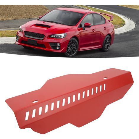 Roter Riemenscheibenschutz für Subaru Impreza 2002-2014 und WRX STI 2004+. (1/5)