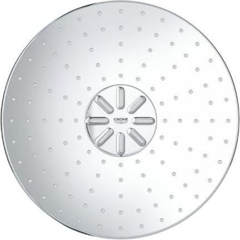 Soffione doccia cromato a 2 getti diam. 305mm Rainshower Grohe 409928045