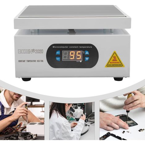 Station de soudage plaque chauffante 700w 220V LED micro - ordinateur Chauffage électrique préchauffage industrie lourde soudage préchauffage puce station de soudage 200x200mm (1/5)