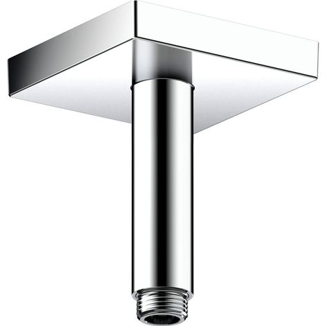 hansgrohe AXOR ShowerSolutions Deckenanschluss, eckig, 100mm, (1/5)
