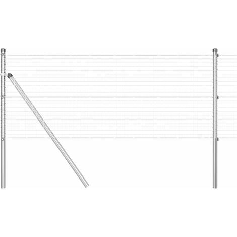Maison Exclusive - Ground Fix Geschweißter Drahtzaun 100 x 0,5 m