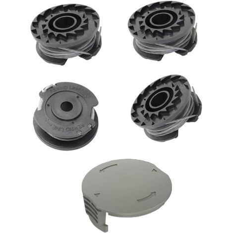 Lot de 5 bobines rechange pour débroussailleuse Bosch ART 20-Li A1 / B2 C3 Accessoires coupe-bordures 27FT/8.3M PRT 300 A1, 4xz-dc+1gz-xin - (1/5)