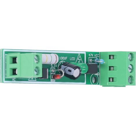 Module Optocoupleur 1 Canal Isolation Optique Détection Tension 220V AC pour PLC Arduino (1/5)