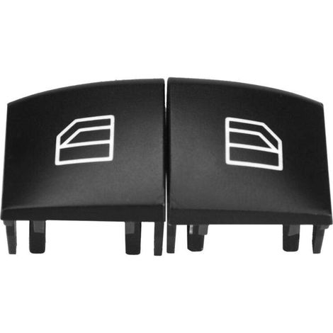 Lot de 2 cache-boutons pour interrupteur de fenêtre de voiture (1/5)
