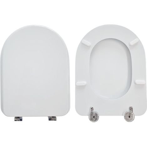 Copriwater Cielo Opera Tondo Compatibile in Poliestere bianco