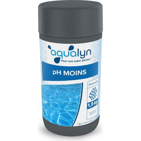 pH moins poudre 1,5 kg Aqualyn