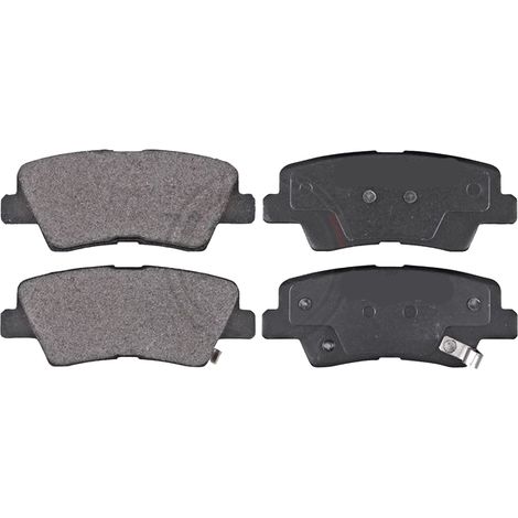 KIT PASTIGLIE FRENO POSTERIORI compatibile con HYUNDAI i20 (GB,IB) / PASTIGLIE FRENANTI AUTO OEM FDB4833 , / SOSTITUZIONE DIRETTA / BASSA POLVERE / SILENZIOSO