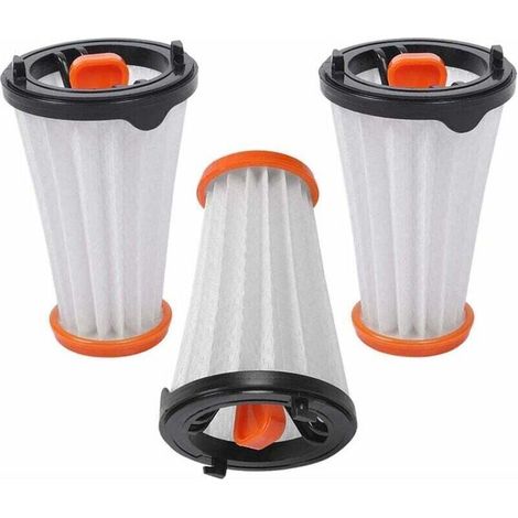 Vtizikl Lot de 3 filtres de rechange pour aspirateurs AEG/Electrolux Rapido et Ergorapido Remplace AEG AEF 144 / Electrolux EF144