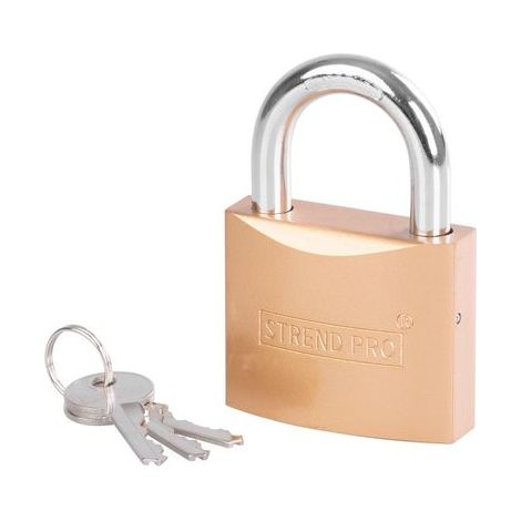 Schloss Strend Pro FT 63 mm, Vorhängeschloss, golden