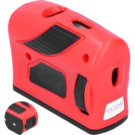 Niveau à bulle laser avec règle intégrée, appareil de mesure d'angle multifonctionnel 4 en 1 en ABS, réglable (1/5)