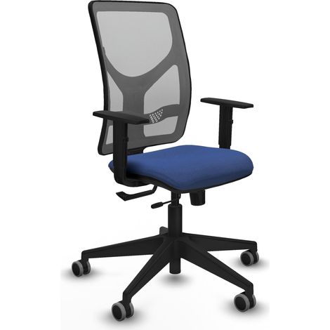 Silla de oficina piqueras y crespo Motilla gris espuma ergonómica (1/2)