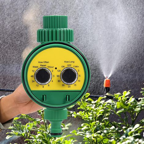 Minuteur Arrosage 5 ℃-40 ℃ Minuterie d'irrigation Intelligente Système d'arrosage Automatique pour Tuyau d'arrosage (1/4)