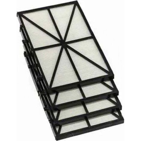 Être applicable Lot de 4 Panneaux Filtres pour Robot Tiger Shark - RCX70101PAK2 - Noir Accessoire pour robot de piscine (1/3)