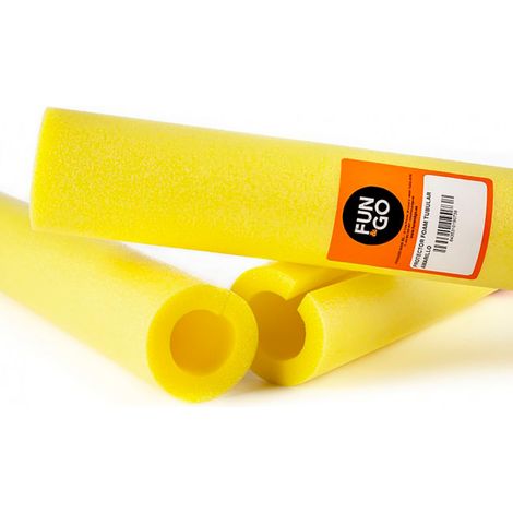 Mousse Protettiva Tubolare ø50mm Giallo. 2 Metri