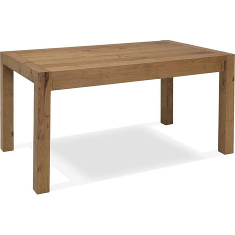Tavolo Allungabile 160/240x90x76 cm in Rovere Impiallacciato Nevada Naturale (1/5)