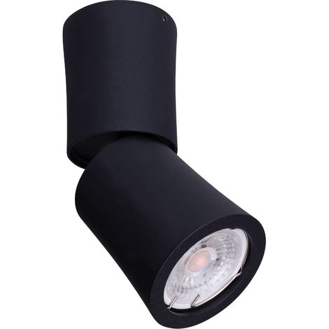 Faretto soffitto moderno nero DOT 1xGU10 50W C0157 (1/4)