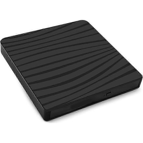 Graveur/lecteur/graveur DVD/RW/CD externe ultra-fin USB 3.0 Type-C compatible avec les ordinateurs portables et les PC (kns) (1/5)